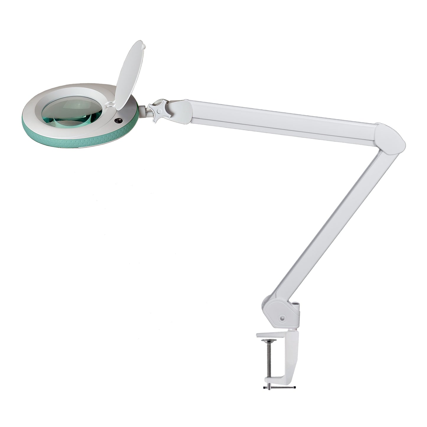 Lampe loupe/lampe de travail Lumeno 721X 96 LED, protection en caoutchouc coloré