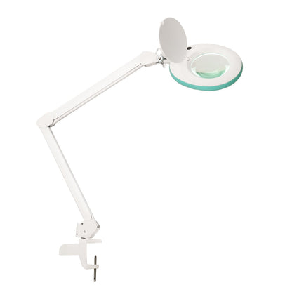 Lumeno 7213/15/18GR Magnifying lamp/workplace lamp 96 LEDs, coloured rubber protection