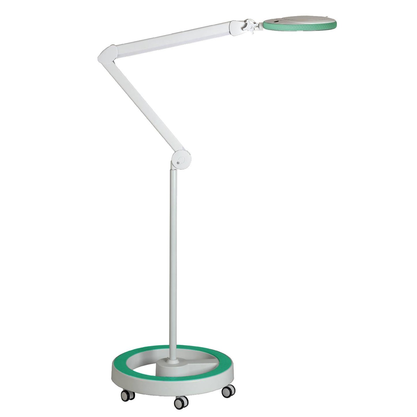 Lumeno 721X Lupenleuchte/Arbeitsplatzlampe 96 LEDs, farbiger Gummischutz