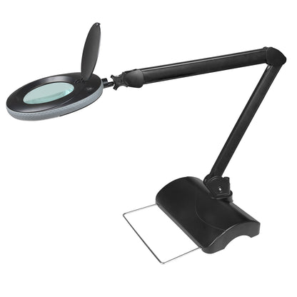 Lampe loupe/lampe de travail Lumeno 721X 96 LED, protection en caoutchouc coloré